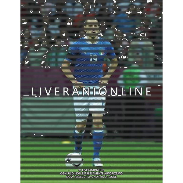 Campionati Europei UEFA 2012 Polonia/Ucraina Semifinale Varsavia (Polonia) - 28.06.2012 Germania-Italia Nella Foto:Bonucci Leonardo /Ph.Vitez-Ag. Aldo Liverani