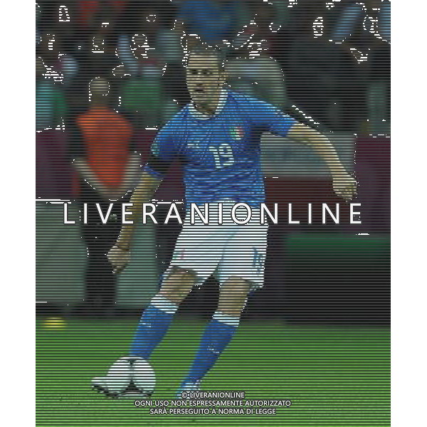 Campionati Europei UEFA 2012 Polonia/Ucraina Semifinale Varsavia (Polonia) - 28.06.2012 Germania-Italia Nella Foto:Bonucci Leonardo /Ph.Vitez-Ag. Aldo Liverani