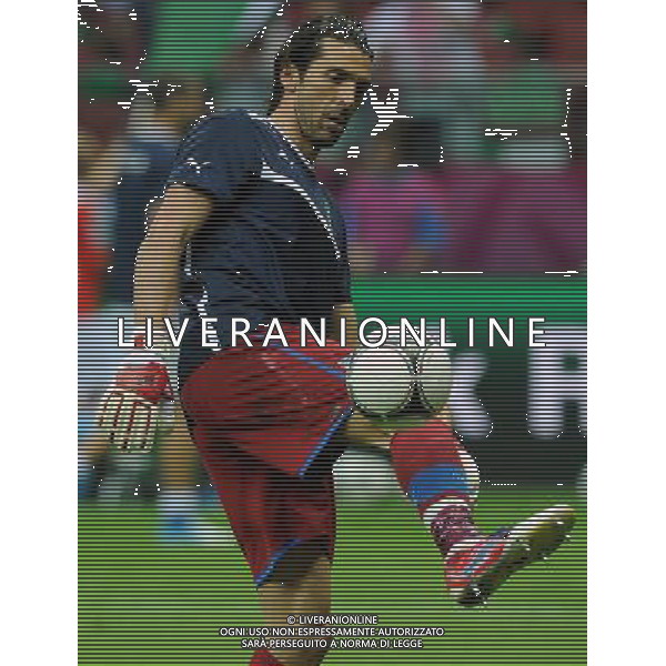 Campionati Europei UEFA 2012 Polonia/Ucraina Semifinale Varsavia (Polonia) - 28.06.2012 Germania-Italia Nella Foto:Buffon Gianluigi /Ph.Vitez-Ag. Aldo Liverani