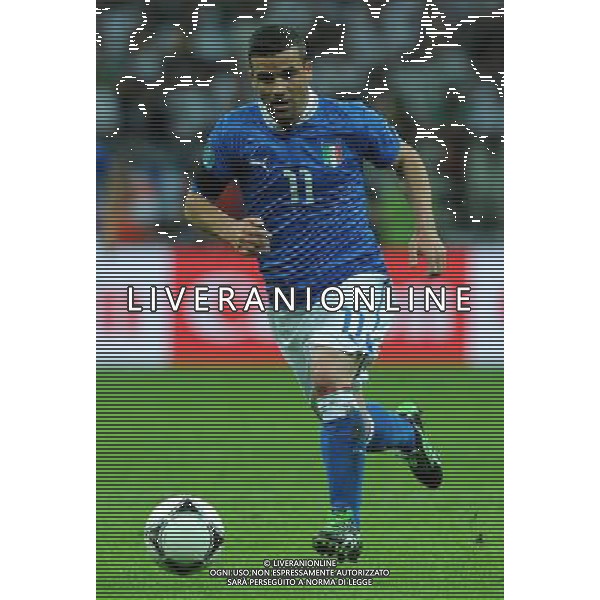 Campionati Europei UEFA 2012 Polonia/Ucraina Semifinale Varsavia (Polonia) - 28.06.2012 Germania-Italia Nella Foto:Di Natale Antonio /Ph.Vitez-Ag. Aldo Liverani