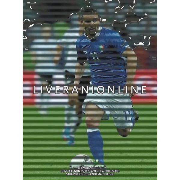 Campionati Europei UEFA 2012 Polonia/Ucraina Semifinale Varsavia (Polonia) - 28.06.2012 Germania-Italia Nella Foto:Di Natale Antonio /Ph.Vitez-Ag. Aldo Liverani