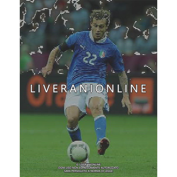 Campionati Europei UEFA 2012 Polonia/Ucraina Semifinale Varsavia (Polonia) - 28.06.2012 Germania-Italia Nella Foto:Diamanti Alessandro /Ph.Vitez-Ag. Aldo Liverani