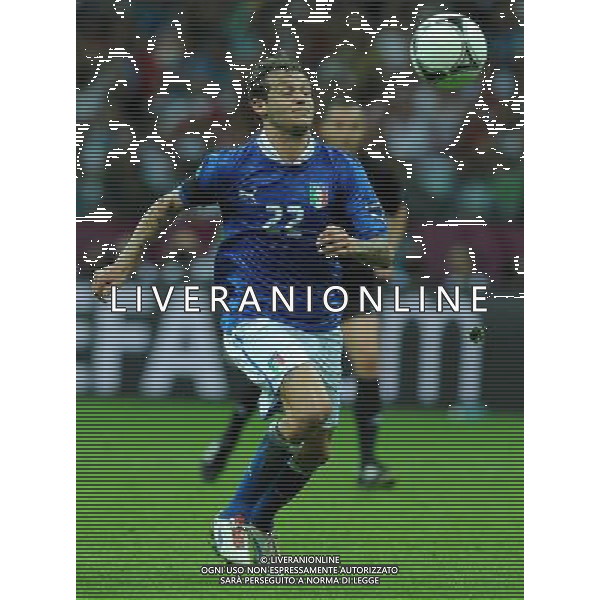 Campionati Europei UEFA 2012 Polonia/Ucraina Semifinale Varsavia (Polonia) - 28.06.2012 Germania-Italia Nella Foto:Diamanti Alessandro /Ph.Vitez-Ag. Aldo Liverani