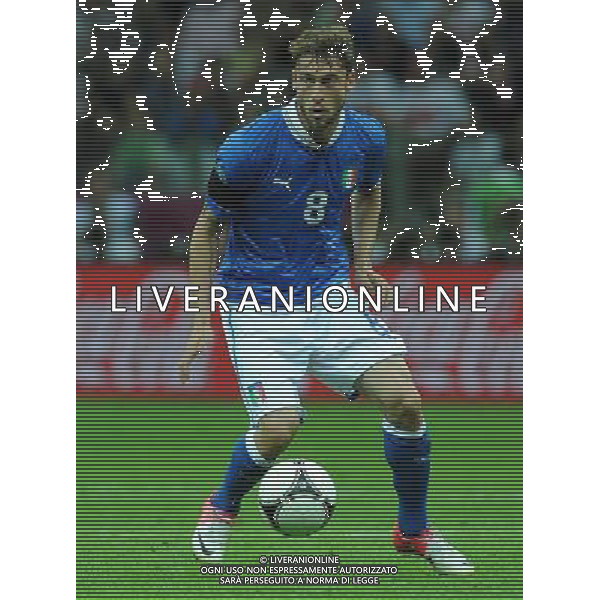 Campionati Europei UEFA 2012 Polonia/Ucraina Semifinale Varsavia (Polonia) - 28.06.2012 Germania-Italia Nella Foto:Marchisio Claudio /Ph.Vitez-Ag. Aldo Liverani