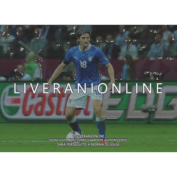 Campionati Europei UEFA 2012 Polonia/Ucraina Semifinale Varsavia (Polonia) - 28.06.2012 Germania-Italia Nella Foto:Montolivo Riccardo /Ph.Vitez-Ag. Aldo Liverani