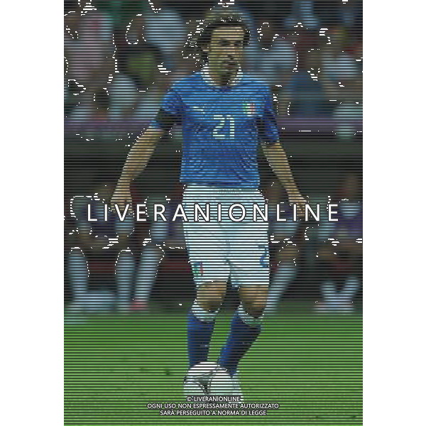 Campionati Europei UEFA 2012 Polonia/Ucraina Semifinale Varsavia (Polonia) - 28.06.2012 Germania-Italia Nella Foto:Pirlo Andrea /Ph.Vitez-Ag. Aldo Liverani