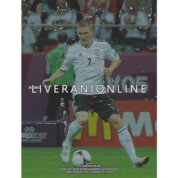 Campionati Europei UEFA 2012 Polonia/Ucraina Semifinale Varsavia (Polonia) - 28.06.2012 Germania-Italia Nella Foto:Schweinsteiger Bastian /Ph.Vitez-Ag. Aldo Liverani