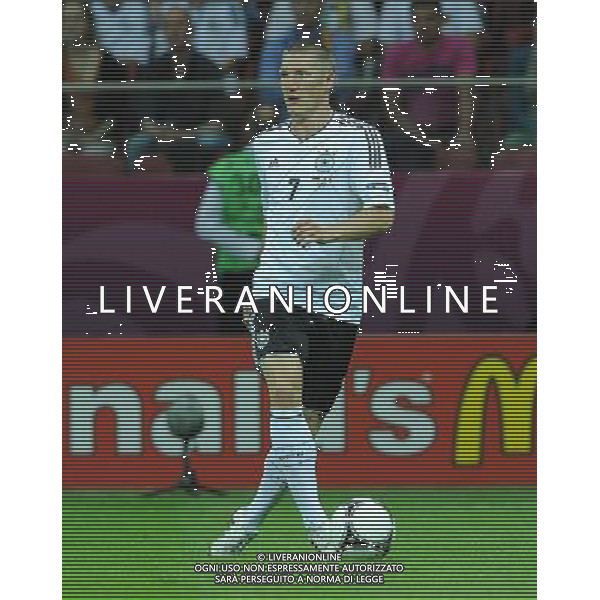 Campionati Europei UEFA 2012 Polonia/Ucraina Semifinale Varsavia (Polonia) - 28.06.2012 Germania-Italia Nella Foto:Schweinsteiger Bastian /Ph.Vitez-Ag. Aldo Liverani