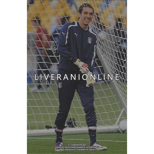 Campionati Europei UEFA 2012 Polonia/Ucraina Finale Kiev (Ucraina) - 30.06.2012 Allenamento Italia Nella Foto:buffon /Ph.Vitez-Ag. Aldo Liverani