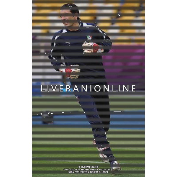 Campionati Europei UEFA 2012 Polonia/Ucraina Finale Kiev (Ucraina) - 30.06.2012 Allenamento Italia Nella Foto:buffon /Ph.Vitez-Ag. Aldo Liverani