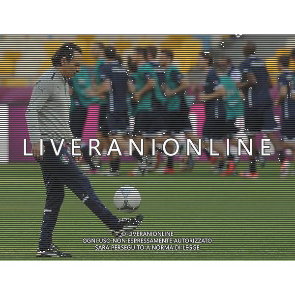 Campionati Europei UEFA 2012 Polonia/Ucraina Finale Kiev (Ucraina) - 30.06.2012 Allenamento Italia Nella Foto:prandelli /Ph.Vitez-Ag. Aldo Liverani