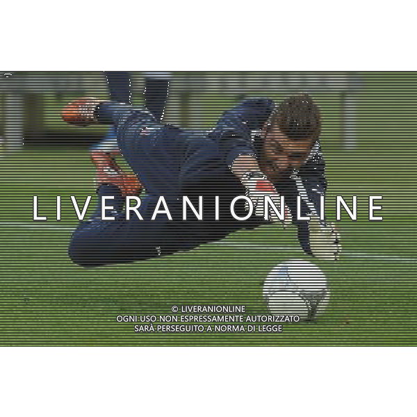 Campionati Europei UEFA 2012 Polonia/Ucraina Finale Kiev (Ucraina) - 30.06.2012 Allenamento Italia Nella Foto:de sanctis /Ph.Vitez-Ag. Aldo Liverani