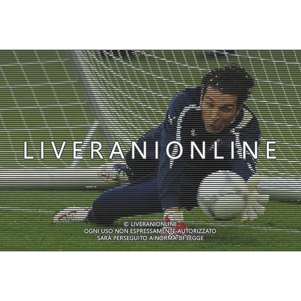 Campionati Europei UEFA 2012 Polonia/Ucraina Finale Kiev (Ucraina) - 30.06.2012 Allenamento Italia Nella Foto:buffon /Ph.Vitez-Ag. Aldo Liverani