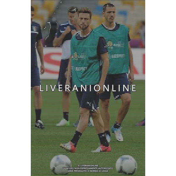 Campionati Europei UEFA 2012 Polonia/Ucraina Finale Kiev (Ucraina) - 30.06.2012 Allenamento Italia Nella Foto:marchisio bonucci /Ph.Vitez-Ag. Aldo Liverani