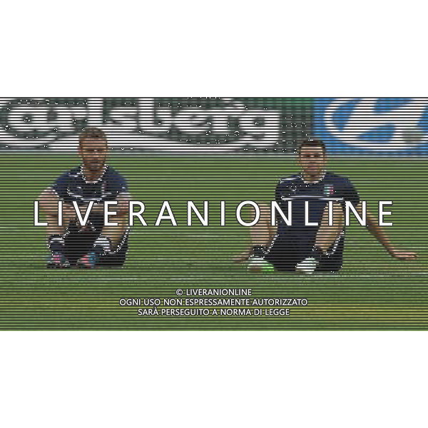 Campionati Europei UEFA 2012 Polonia/Ucraina Finale Kiev (Ucraina) - 30.06.2012 Allenamento Italia Nella Foto:de rossi e barzagli non partecipano alla partitella /Ph.Vitez-Ag. Aldo Liverani