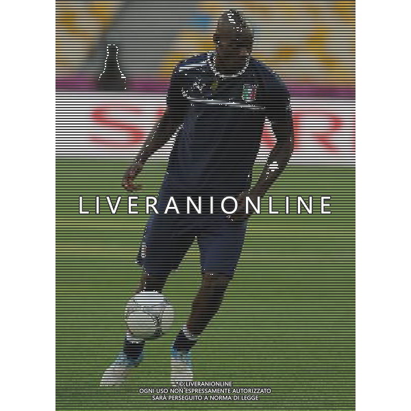 Campionati Europei UEFA 2012 Polonia/Ucraina Finale Kiev (Ucraina) - 30.06.2012 Allenamento Italia Nella Foto:balotelli /Ph.Vitez-Ag. Aldo Liverani