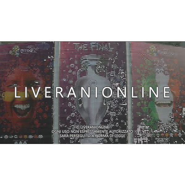 Campionati Europei UEFA 2012 Polonia/Ucraina Finale Kiev (Ucraina) - 30.06.2012 Allenamento Spagna Nella Foto:preparativi stadio /Ph.Vitez-Ag. Aldo Liverani