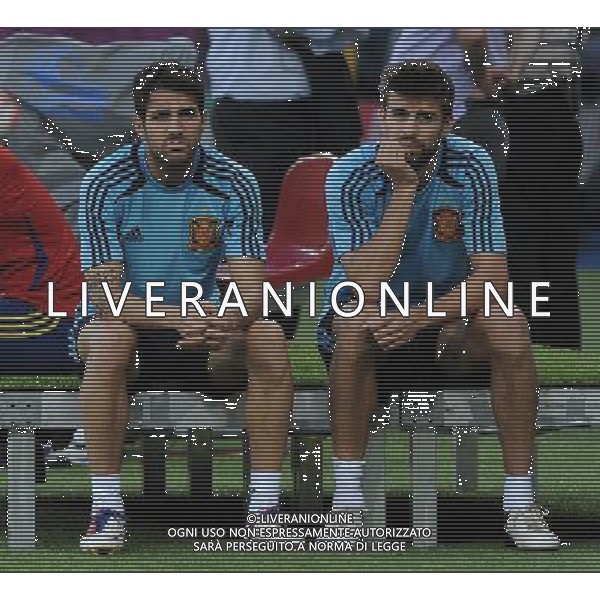 Campionati Europei UEFA 2012 Polonia/Ucraina Finale Kiev (Ucraina) - 30.06.2012 Allenamento Spagna Nella Foto:fabregas piquÃ¨ /Ph.Vitez-Ag. Aldo Liverani