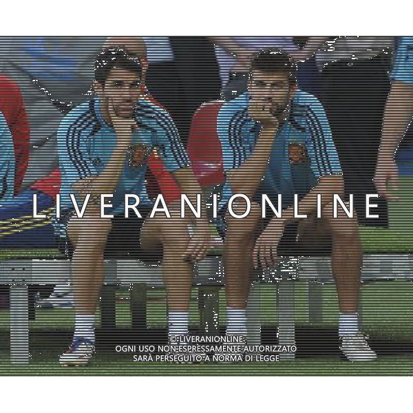 Campionati Europei UEFA 2012 Polonia/Ucraina Finale Kiev (Ucraina) - 30.06.2012 Allenamento Spagna Nella Foto:fabregas piquÃ¨ /Ph.Vitez-Ag. Aldo Liverani