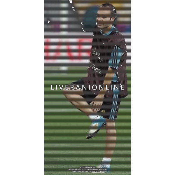 Campionati Europei UEFA 2012 Polonia/Ucraina Finale Kiev (Ucraina) - 30.06.2012 Allenamento Spagna Nella Foto:iniesta /Ph.Vitez-Ag. Aldo Liverani