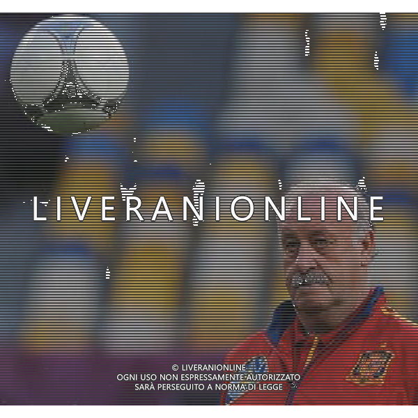 Campionati Europei UEFA 2012 Polonia/Ucraina Finale Kiev (Ucraina) - 30.06.2012 Allenamento Spagna Nella Foto:del bosque /Ph.Vitez-Ag. Aldo Liverani