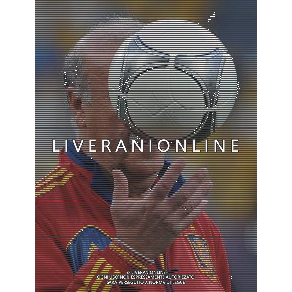 Campionati Europei UEFA 2012 Polonia/Ucraina Finale Kiev (Ucraina) - 30.06.2012 Allenamento Spagna Nella Foto:del bosque /Ph.Vitez-Ag. Aldo Liverani