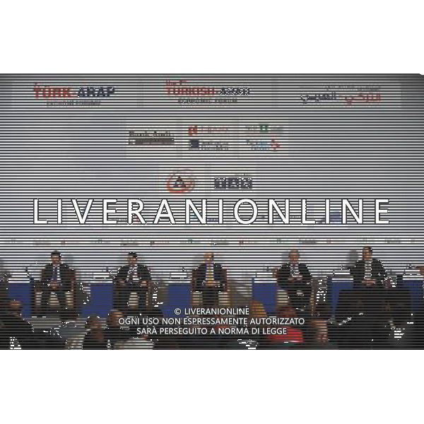 (120629) -- ISTANBUL, June 29, 2012 () -- Representatives attend the Turkish-Arab Economic Forum (TAF) in Istanbul on June 29, 2012. The 7th Turkish-Arab Economic Forum (TAF) kicked off here on Friday in a bid to boost cooperation and expand trade and investment in the region. (/Ma Yan) AG ALDO LIVERANI S A S ONLY ITALY