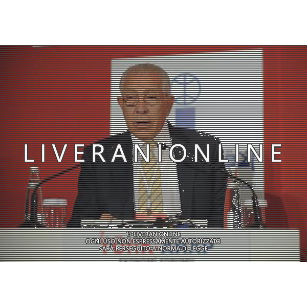 (120629) -- ISTANBUL, June 29, 2012 () -- Mohammed Al-Fatah AL Naciri, the Arab League\'s ambassador to Turkey, addresses the Turkish-Arab Economic Forum (TAF) in Istanbul on June 29, 2012. The 7th Turkish-Arab Economic Forum (TAF) kicked off here on Friday in a bid to boost cooperation and expand trade and investment in the region. (/Ma Yan) AG ALDO LIVERANI S A S ONLY ITALY