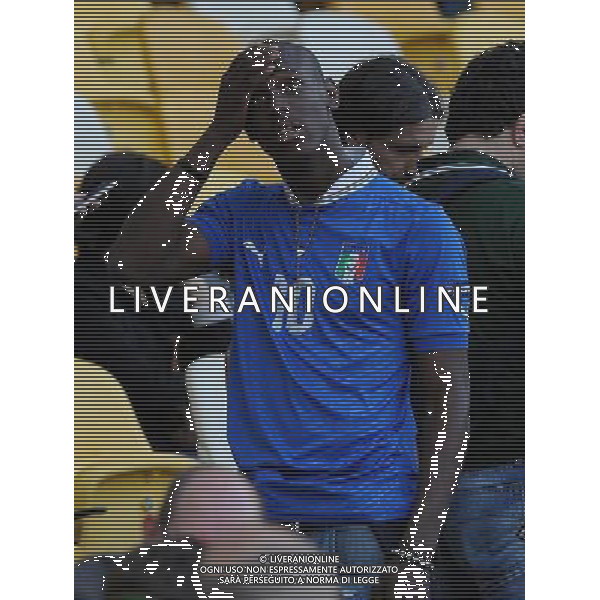 Campionati Europei UEFA 2012 Polonia/Ucraina Finale Kiev (Ucraina) - 01.07.2012 Spagna-Italia Nella Foto:fratello balotelli /Ph.Vitez-Ag. Aldo Liverani