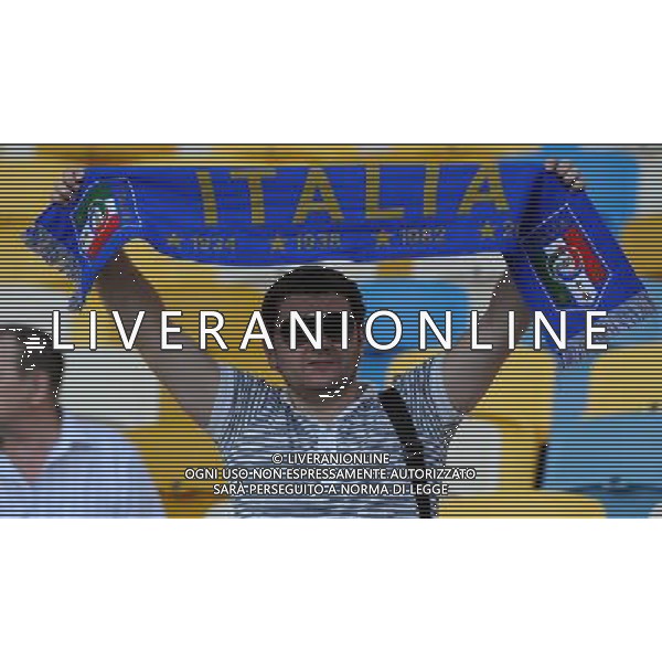 Campionati Europei UEFA 2012 Polonia/Ucraina Finale Kiev (Ucraina) - 01.07.2012 Spagna-Italia Nella Foto:tifosi italia /Ph.Vitez-Ag. Aldo Liverani