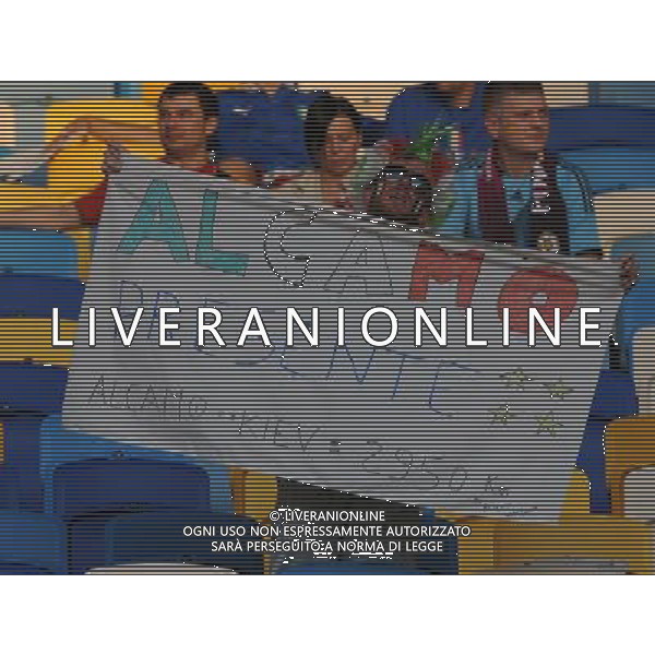 Campionati Europei UEFA 2012 Polonia/Ucraina Finale Kiev (Ucraina) - 01.07.2012 Spagna-Italia Nella Foto:tifosi italia /Ph.Vitez-Ag. Aldo Liverani