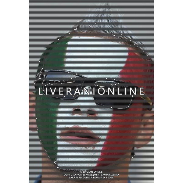 Campionati Europei UEFA 2012 Polonia/Ucraina Finale Kiev (Ucraina) - 01.07.2012 Spagna-Italia Nella Foto:tifosi italia /Ph.Vitez-Ag. Aldo Liverani