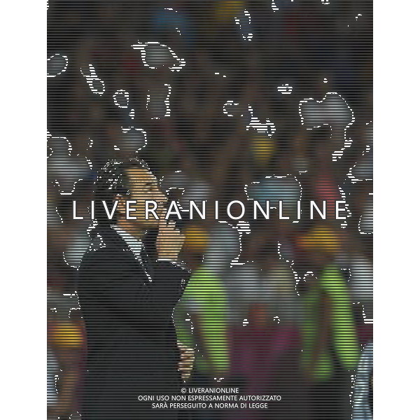 Campionati Europei UEFA 2012 Polonia/Ucraina Finale Kiev (Ucraina) - 01.07.2012 Spagna-Italia Nella Foto:prandelli /Ph.Vitez-Ag. Aldo Liverani