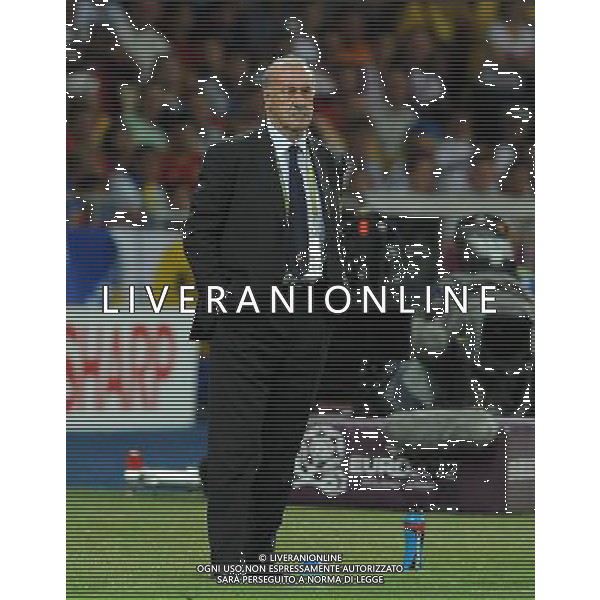 Campionati Europei UEFA 2012 Polonia/Ucraina Finale Kiev (Ucraina) - 01.07.2012 Spagna-Italia Nella Foto:del bosque /Ph.Vitez-Ag. Aldo Liverani