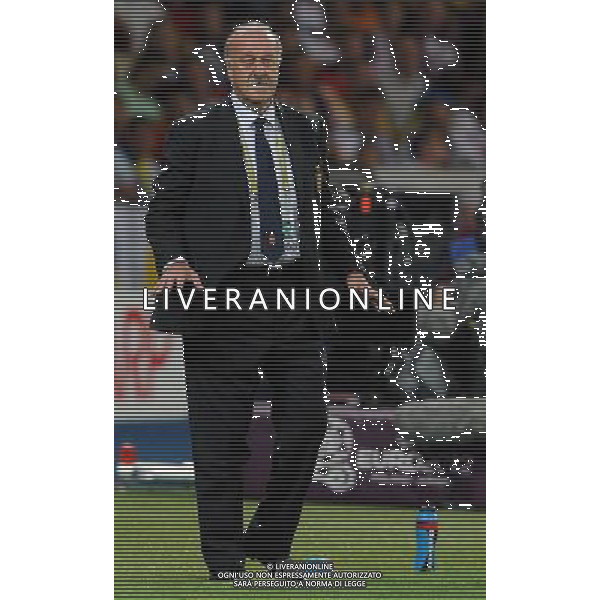 Campionati Europei UEFA 2012 Polonia/Ucraina Finale Kiev (Ucraina) - 01.07.2012 Spagna-Italia Nella Foto:del bosque /Ph.Vitez-Ag. Aldo Liverani