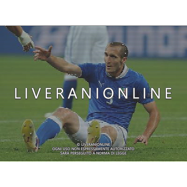 Campionati Europei UEFA 2012 Polonia/Ucraina Finale Kiev (Ucraina) - 01.07.2012 Spagna-Italia Nella Foto:infortunio chiellini /Ph.Vitez-Ag. Aldo Liverani