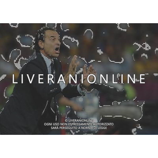 Campionati Europei UEFA 2012 Polonia/Ucraina Finale Kiev (Ucraina) - 01.07.2012 Spagna-Italia Nella Foto:prandelli /Ph.Vitez-Ag. Aldo Liverani