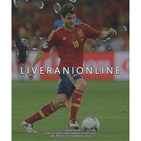 Campionati Europei UEFA 2012 Polonia/Ucraina Finale Kiev (Ucraina) - 01.07.2012 Spagna-Italia Nella Foto:fabregas /Ph.Vitez-Ag. Aldo Liverani