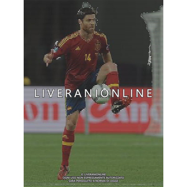 Campionati Europei UEFA 2012 Polonia/Ucraina Finale Kiev (Ucraina) - 01.07.2012 Spagna-Italia Nella Foto:xabi alonso /Ph.Vitez-Ag. Aldo Liverani