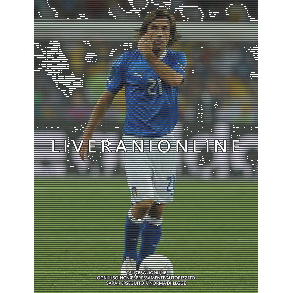 Campionati Europei UEFA 2012 Polonia/Ucraina Finale Kiev (Ucraina) - 01.07.2012 Spagna-Italia Nella Foto:pirlo /Ph.Vitez-Ag. Aldo Liverani