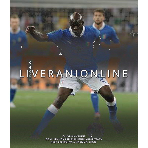 Campionati Europei UEFA 2012 Polonia/Ucraina Finale Kiev (Ucraina) - 01.07.2012 Spagna-Italia Nella Foto:balotelli /Ph.Vitez-Ag. Aldo Liverani