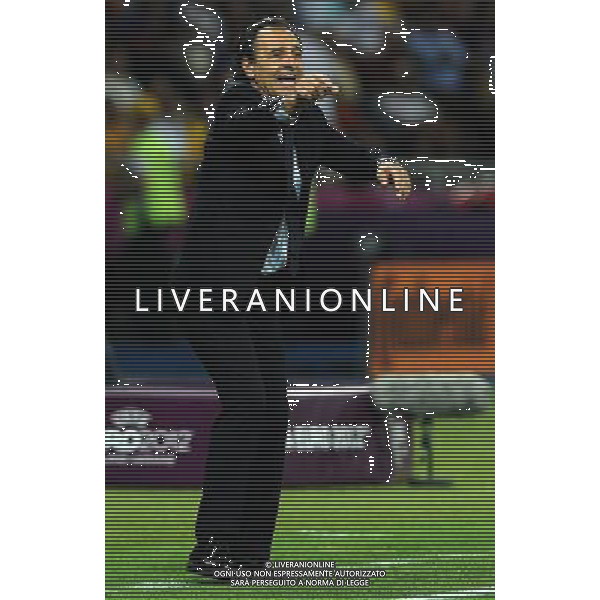 Campionati Europei UEFA 2012 Polonia/Ucraina Finale Kiev (Ucraina) - 01.07.2012 Spagna-Italia Nella Foto:prandelli /Ph.Vitez-Ag. Aldo Liverani