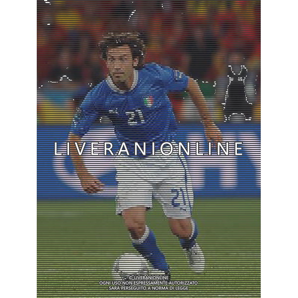 Campionati Europei UEFA 2012 Polonia/Ucraina Finale Kiev (Ucraina) - 01.07.2012 Spagna-Italia Nella Foto:pirlo /Ph.Vitez-Ag. Aldo Liverani