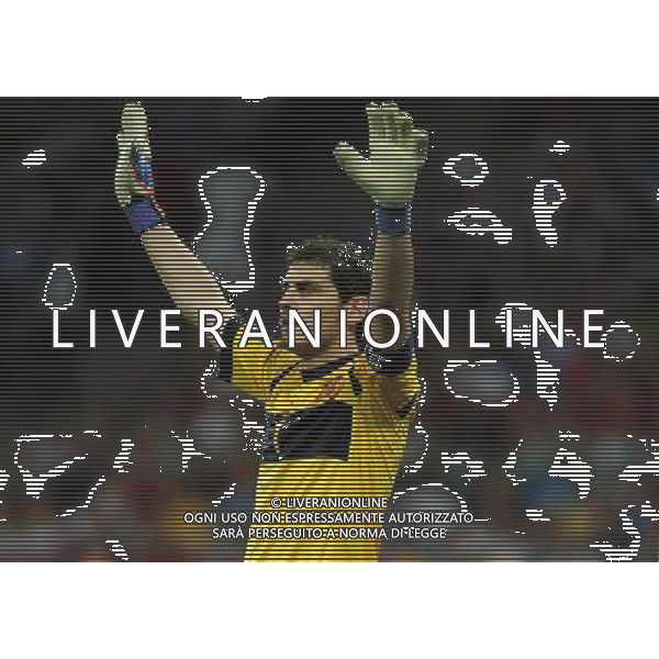 Campionati Europei UEFA 2012 Polonia/Ucraina Finale Kiev (Ucraina) - 01.07.2012 Spagna-Italia Nella Foto:casillas /Ph.Vitez-Ag. Aldo Liverani