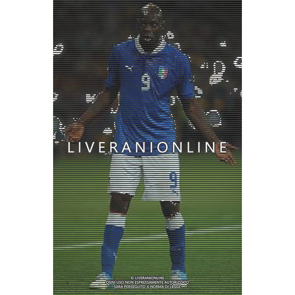 Campionati Europei UEFA 2012 Polonia/Ucraina Finale Kiev (Ucraina) - 01.07.2012 Spagna-Italia Nella Foto:balotelli /Ph.Vitez-Ag. Aldo Liverani