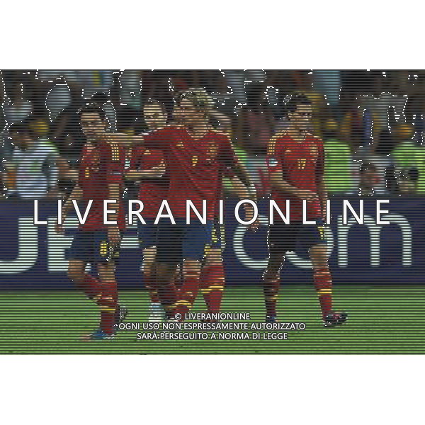 Campionati Europei UEFA 2012 Polonia/Ucraina Finale Kiev (Ucraina) - 01.07.2012 Spagna-Italia Nella Foto:torres esulta /Ph.Vitez-Ag. Aldo Liverani