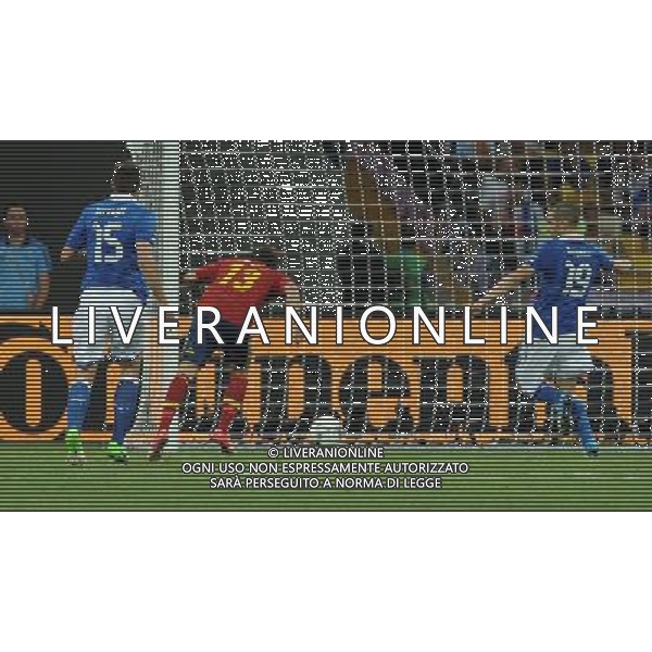 Campionati Europei UEFA 2012 Polonia/Ucraina Finale Kiev (Ucraina) - 01.07.2012 Spagna-Italia Nella Foto:mata gol /Ph.Vitez-Ag. Aldo Liverani