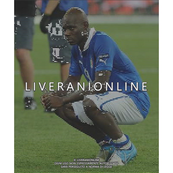 Campionati Europei UEFA 2012 Polonia/Ucraina Finale Kiev (Ucraina) - 01.07.2012 Spagna-Italia Nella Foto:delusione balotelli /Ph.Vitez-Ag. Aldo Liverani