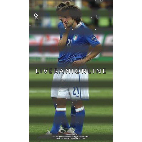 Campionati Europei UEFA 2012 Polonia/Ucraina Finale Kiev (Ucraina) - 01.07.2012 Spagna-Italia Nella Foto:lacrime pirlo /Ph.Vitez-Ag. Aldo Liverani