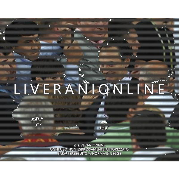 Campionati Europei UEFA 2012 Polonia/Ucraina Finale Kiev (Ucraina) - 01.07.2012 Spagna-Italia Nella Foto:delusione prandelli /Ph.Vitez-Ag. Aldo Liverani